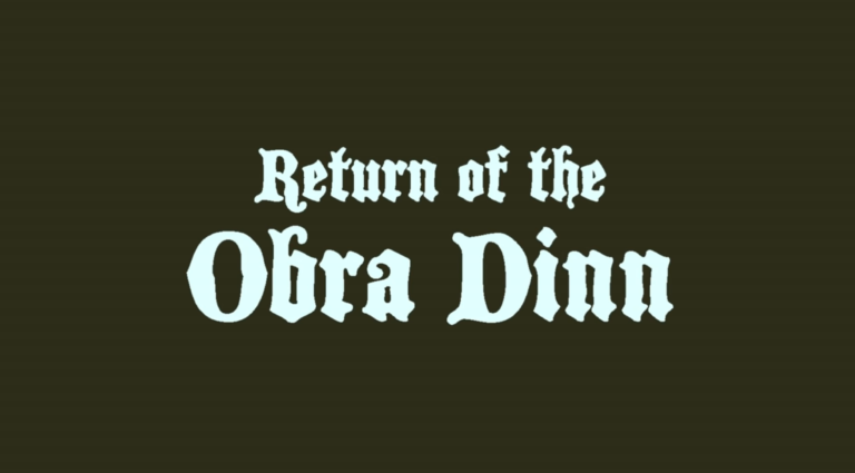 Obra Dinn Titre