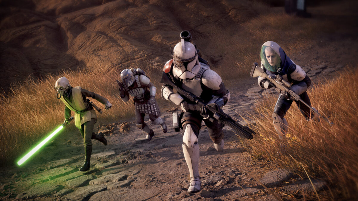 Escouade en mission dans Star Wars Zero Company